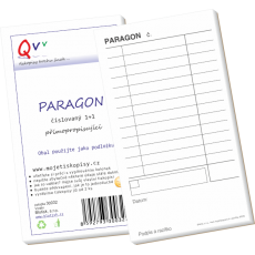 Paragon číslovaný Paragon číslovaný