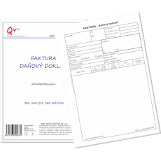 Faktura – Daňový doklad A4 Faktura – Daňový doklad A4